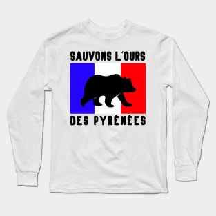 Save the bears France Long Sleeve T-Shirt